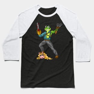 Evil Kermit Baseball T-Shirt